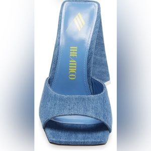 The Attico denim mules